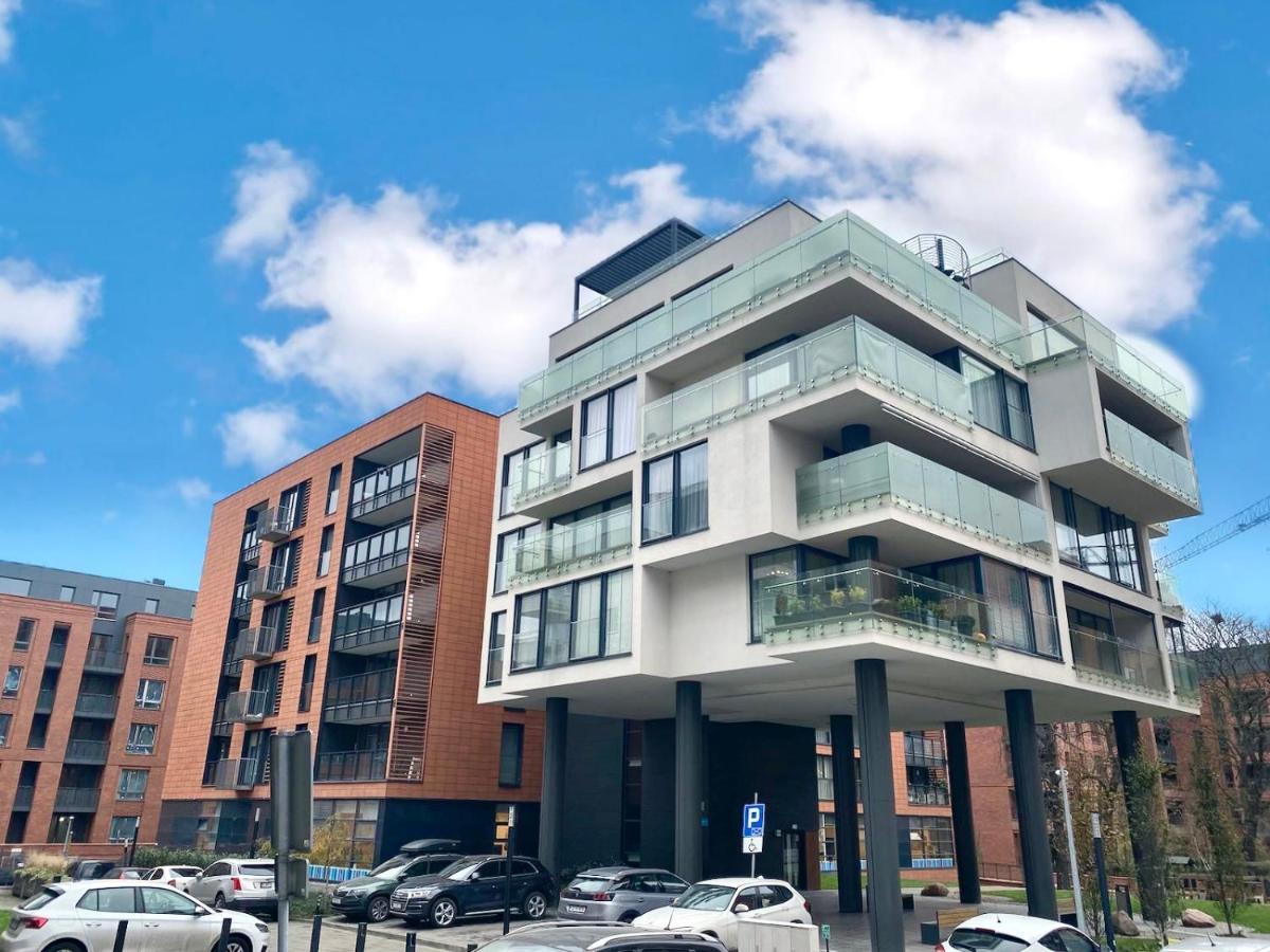 Apartament W Sercu Gdanska Z Parkingiem Podziemnym Εξωτερικό φωτογραφία