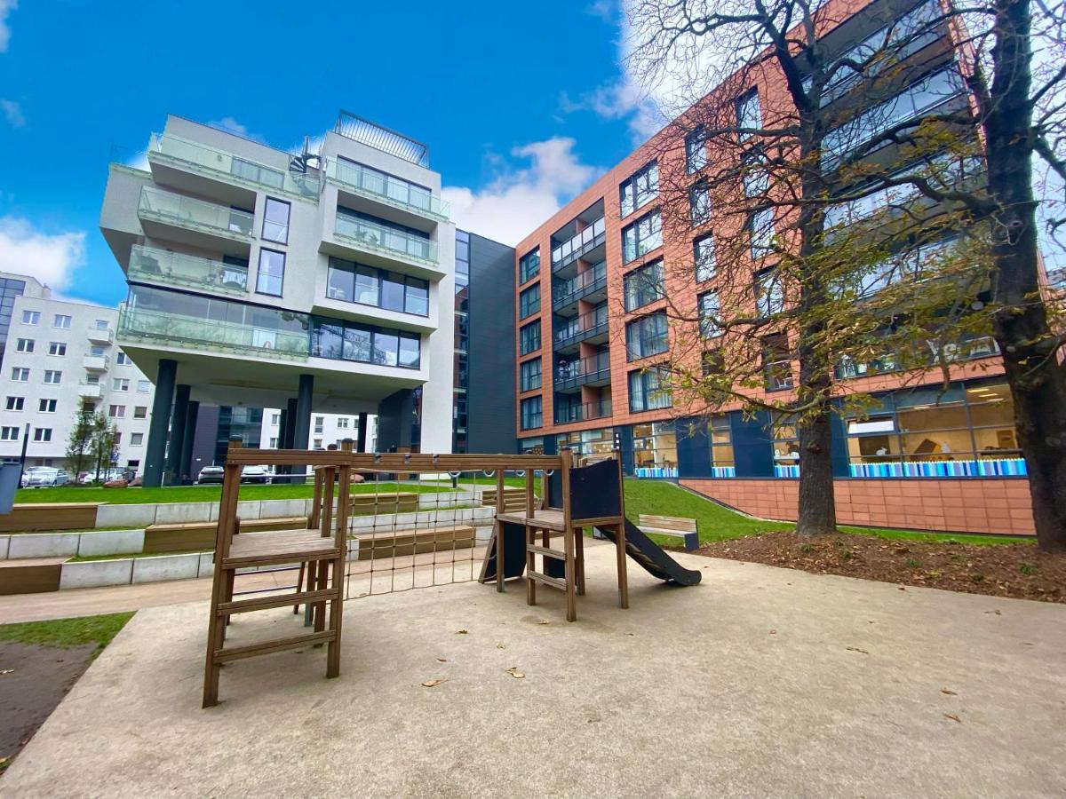 Apartament W Sercu Gdanska Z Parkingiem Podziemnym Εξωτερικό φωτογραφία